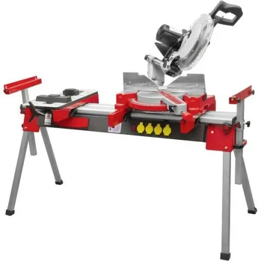 Universal-Maschinengestellwagen mit Steckdose - max 150 kg - Arbeitsbreite 60x46cm