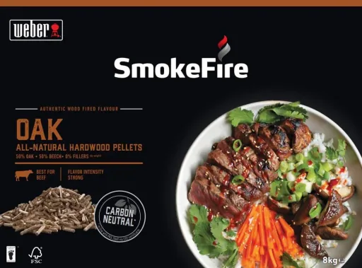 SmokeFire Holzpellets Eiche - 8 kg