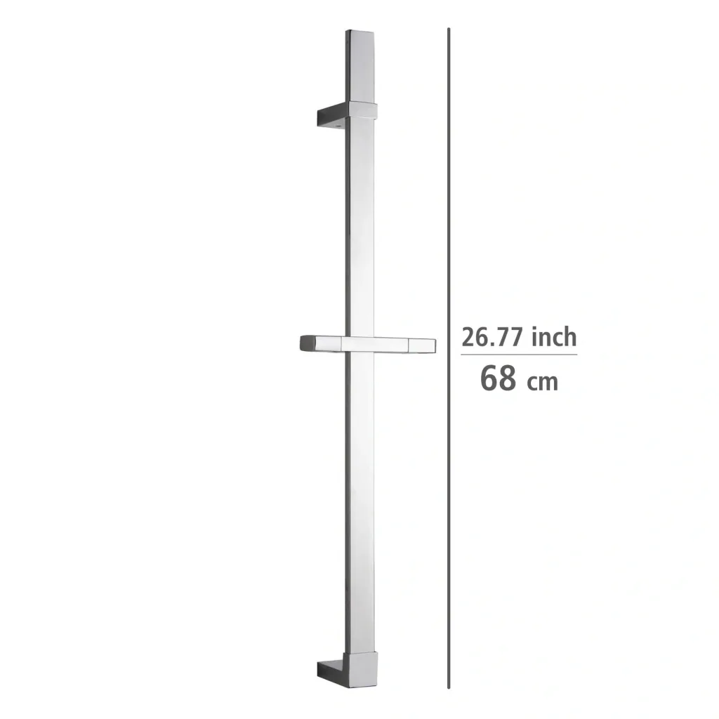 Duschstange Design Chrom, 68 cm