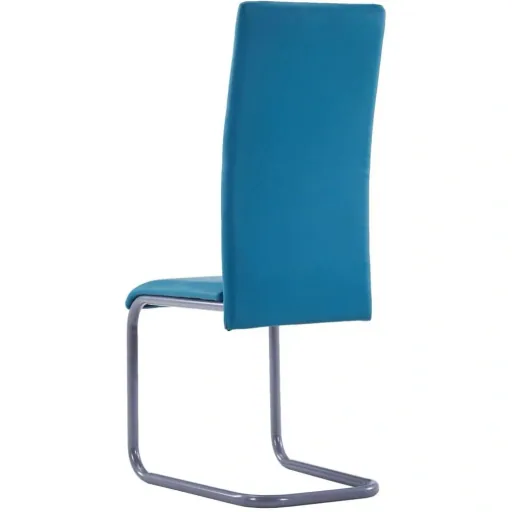 Esszimmerstühle 2-Sitzer Kunstleder blau