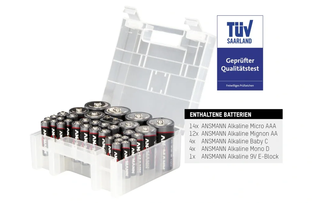 Alkaline Red-Line 35er Batterie Mischbox