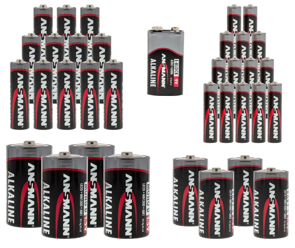 Alkaline Red-Line 35er Batterie Mischbox