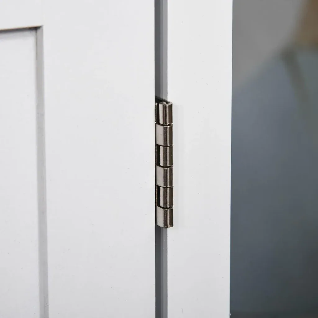 3in1 Toilettenschrank für Katzen weiß