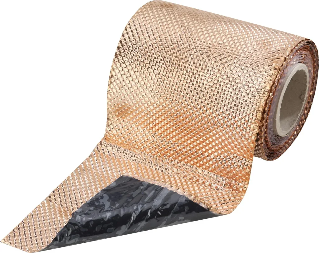 Dach-Reinigungsband, 5 Meter Rolle, Strukturiertes Kupferband.