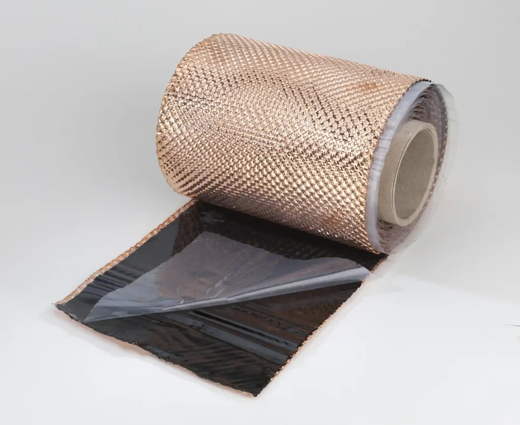 Dach-Reinigungsband, 5 Meter Rolle, Strukturiertes Kupferband.