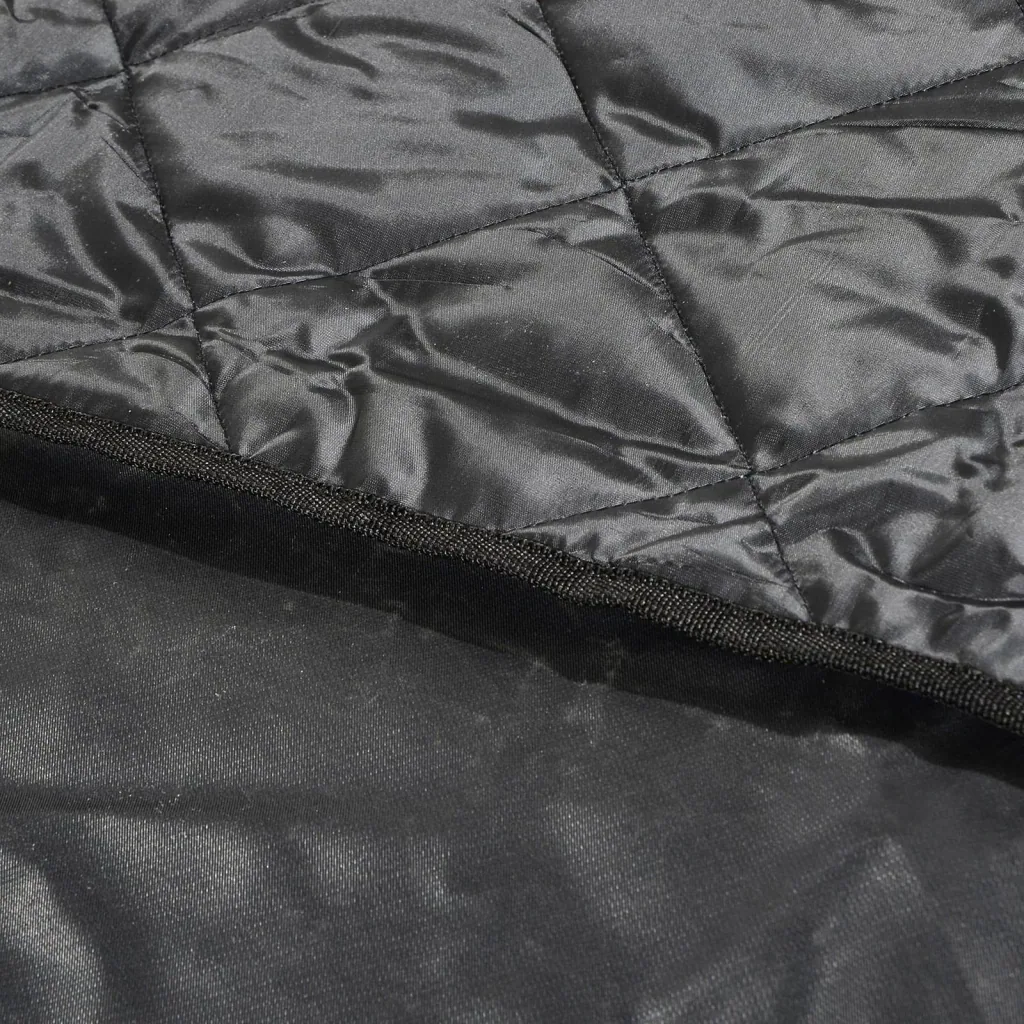 Hundedecke Auto Kofferraumdecke Schwarz 198 x 107 cm