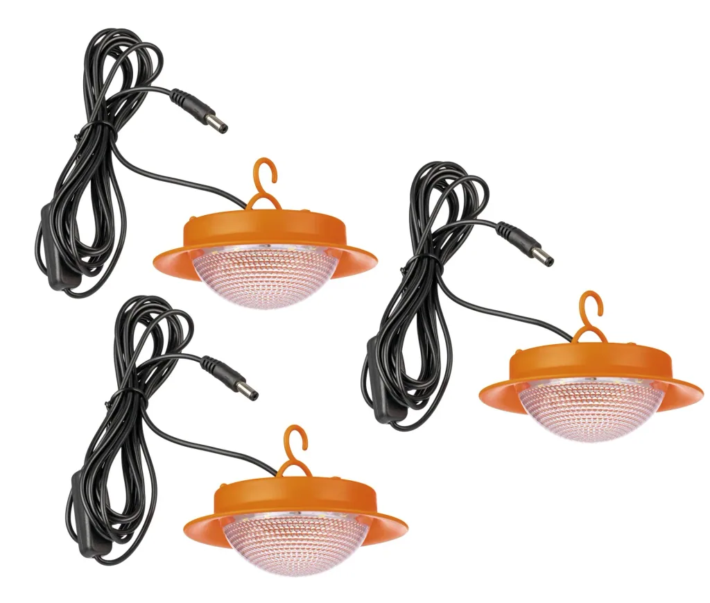 Solar-Generator Kit mit eigenem Solarpanel, Radio und Lautsprecher, 10000mAh schwarz/orange