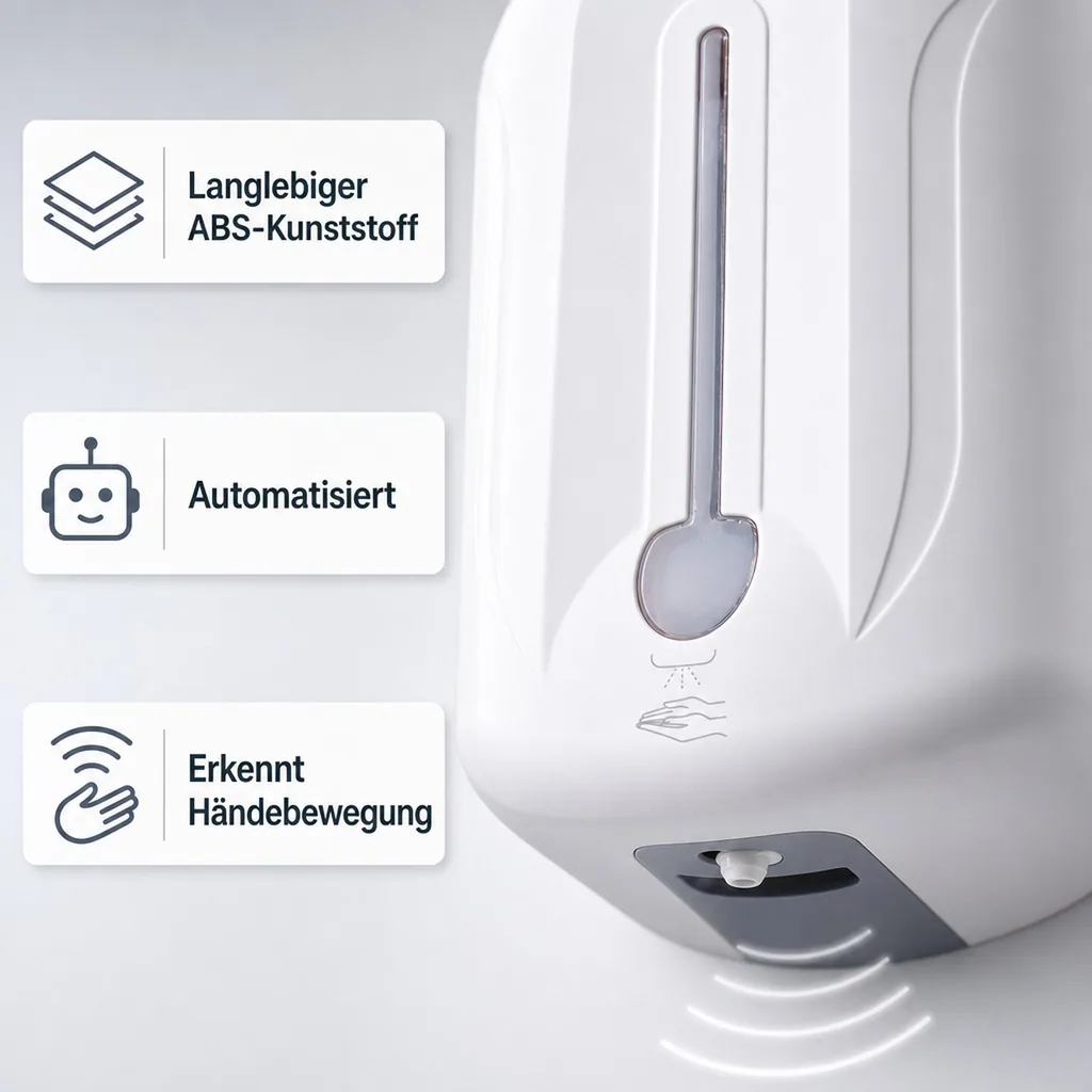 Desinfektionsspender, Desinfektionsmittelspender sensor - Saro, Merit, weiß