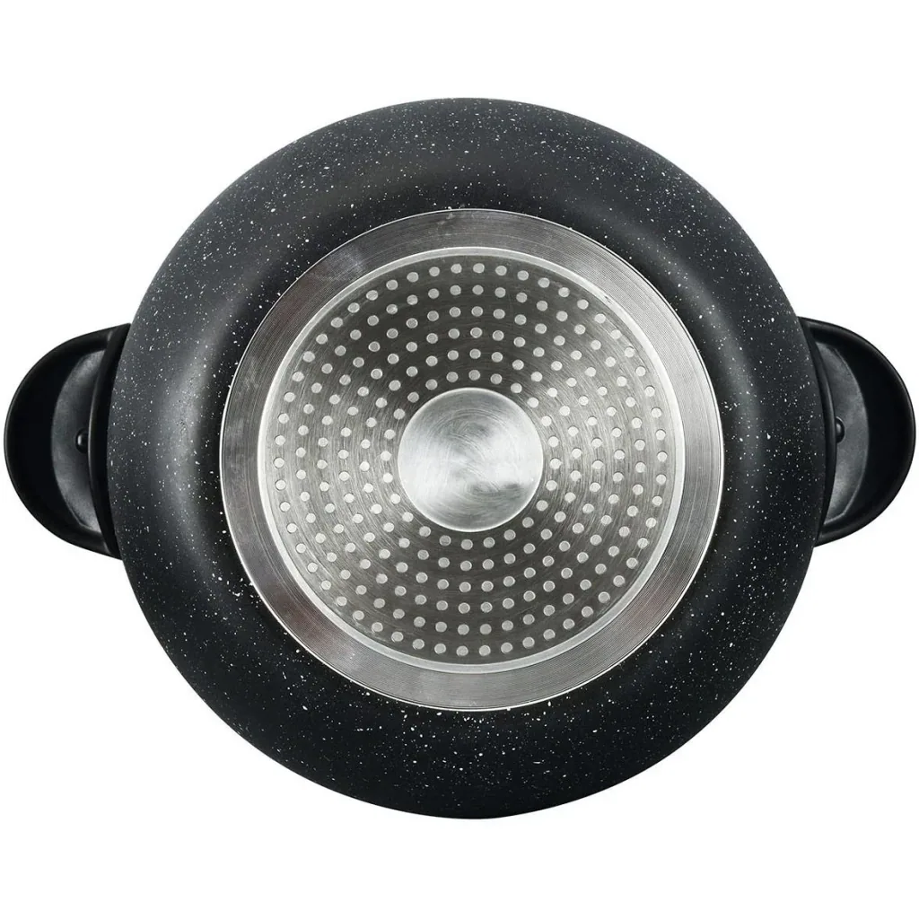 Couscous-Pfanne - 24cm - 8L - Schwarz