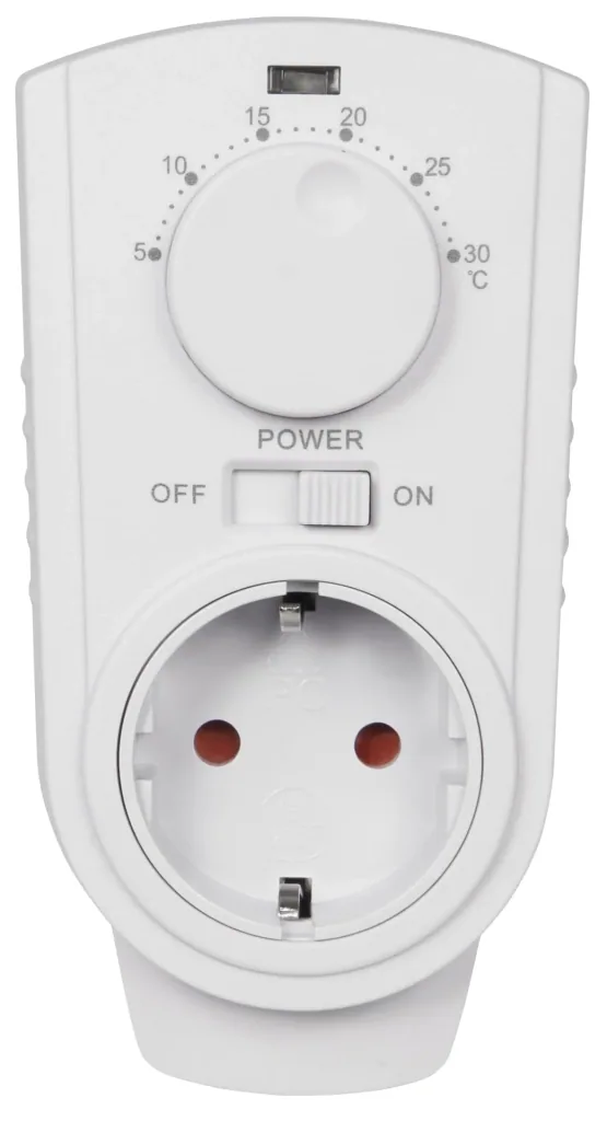 Steckdosen-Thermostat 5-30°C, 3500W