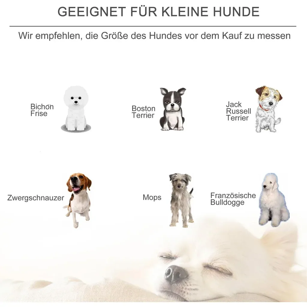 Haustierbett mit Kissen grau