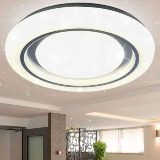 VT-8473 LED-Deckenleuchte mit Fernbedienung und Timer - 65W - Farbtemperatur einstellbar - F480