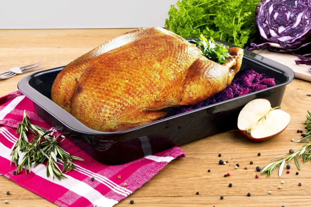Bräter "Emaille" inklusive Rezeptbuch