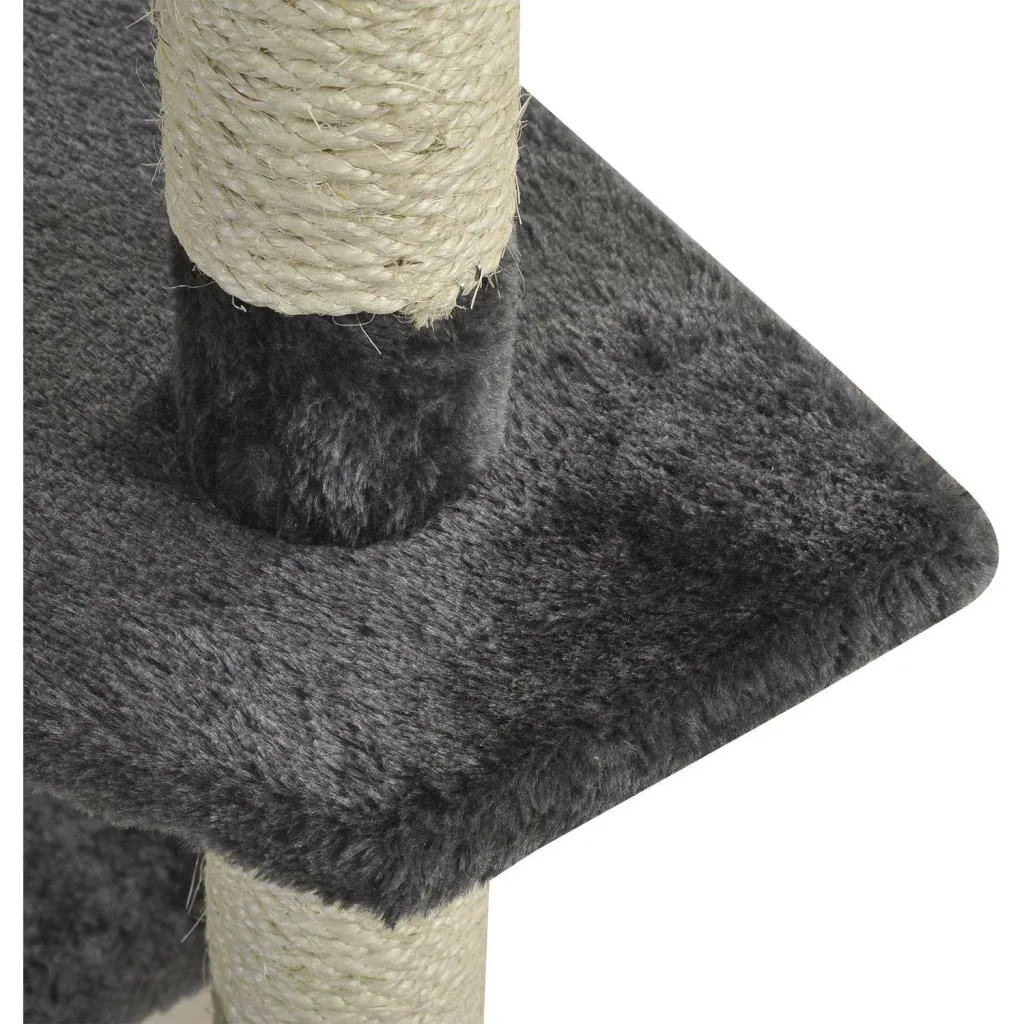 Kratzbaum 200 cm mit Sisal und Plüsch