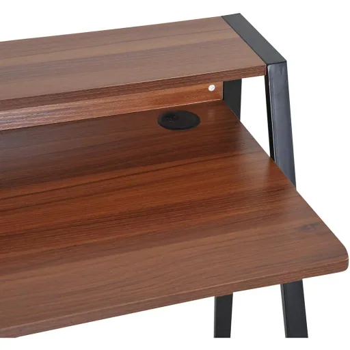 Schreibtisch in Walnuss-Optik