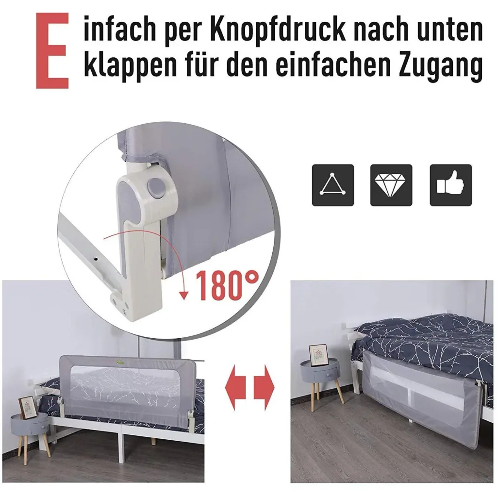 Bettschutzgitter für Kinder