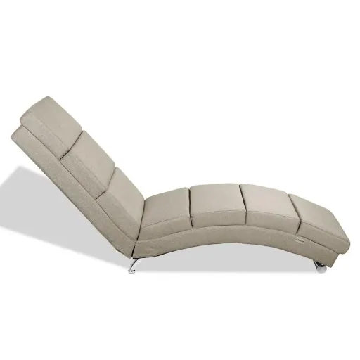 Relaxliege London Sand Webstoff