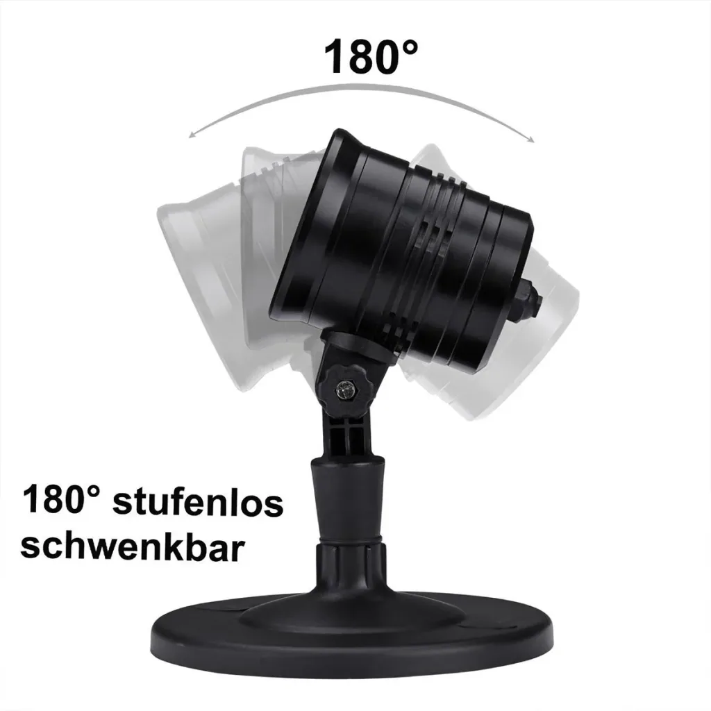 LED-Strahlerlampe rot/grün