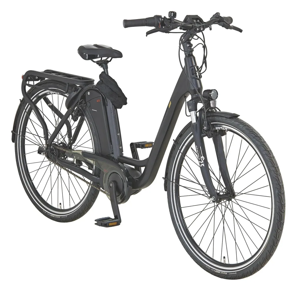 GENIESSER 23.ETC.10 City E-Bike 28" AEG ComfortDrive C  Damen Wave 28": Rahmengröße 49cm