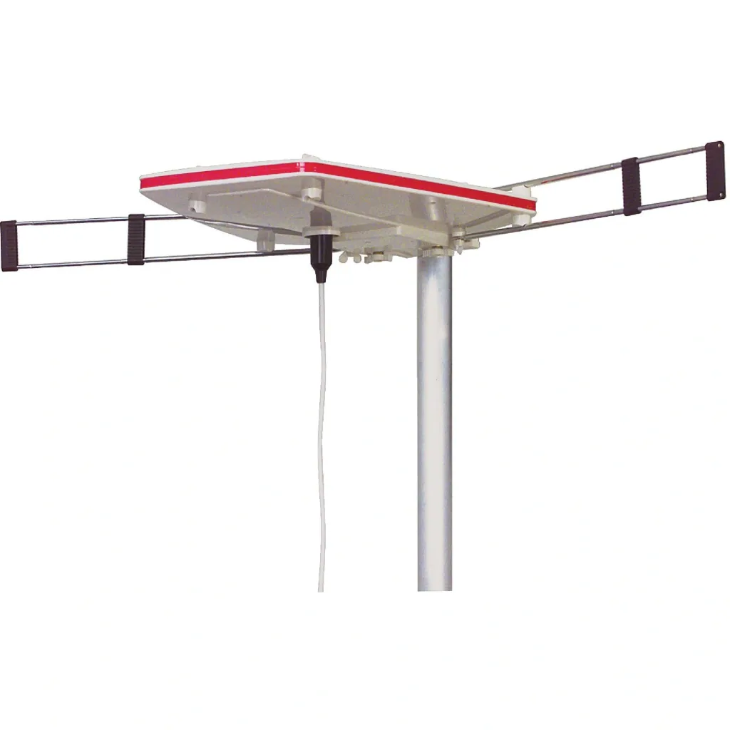 DVB-T/T2 - DAB+ Außenantenne mit Verstärker 24 dB FM / VHF / UHF