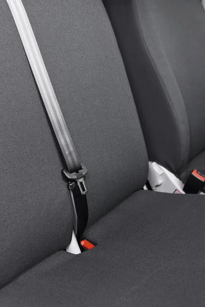 Passform Sitzbezüge VW T5 für Doppelbank vorne umlegbar aus Stoff ab BJ 09/2009 bis heute