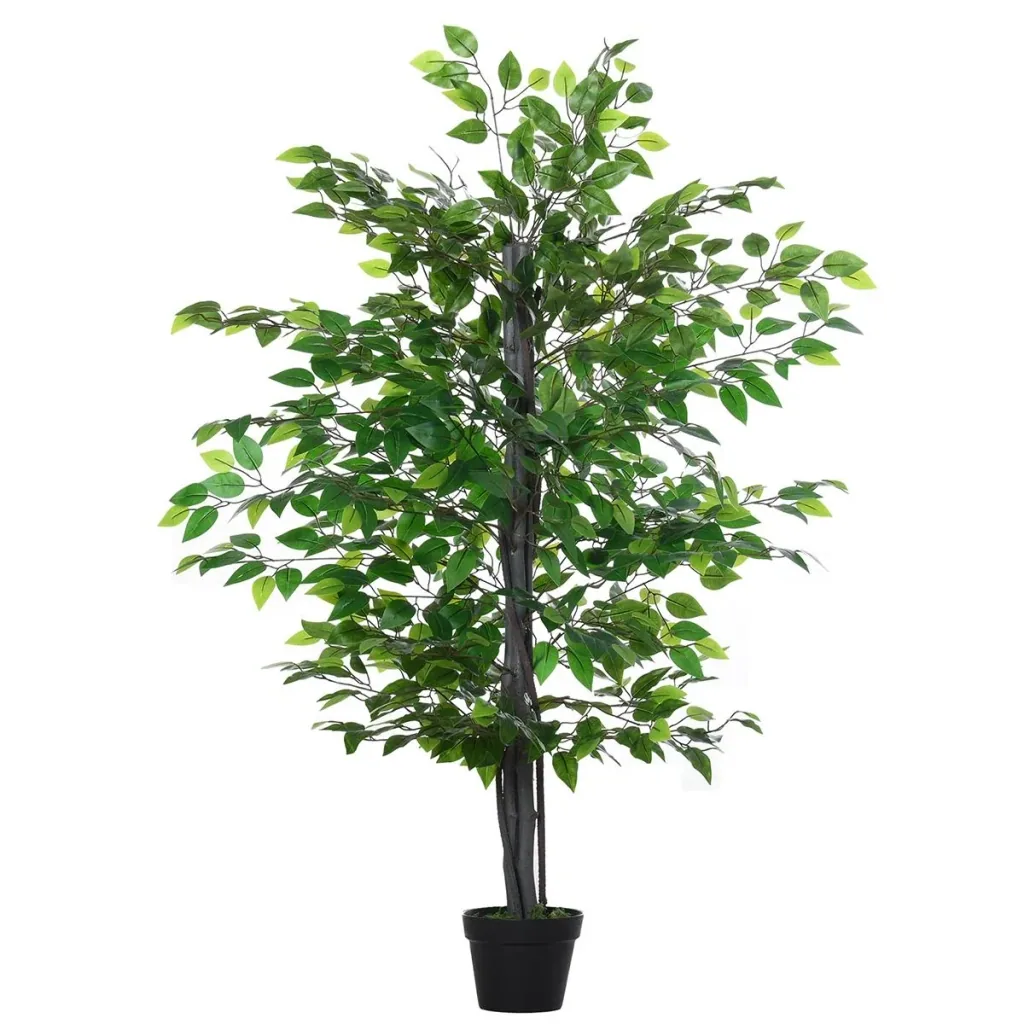 Künstlicher Banyan Baum Dekoration Massivholz Kunstbaum Innensimulation Baumdekoration Wohnzimmer 20 x 145 cm
