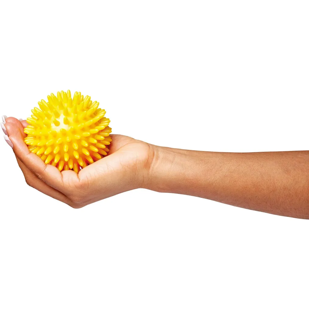 Massageball Mit Noppen 8 cm Gelb