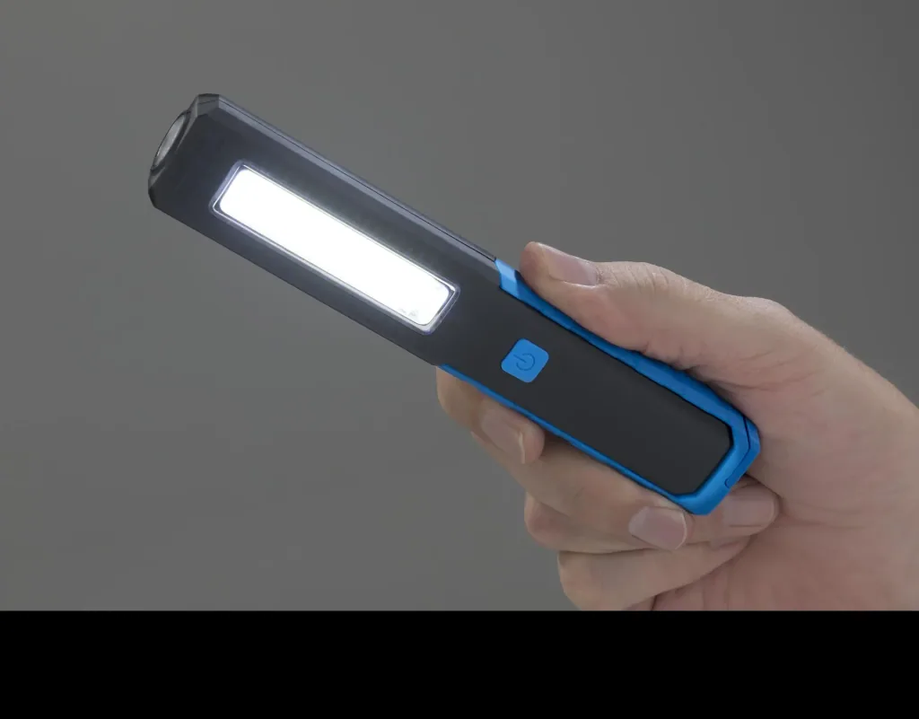 Arbeitsleuchte mit Stirnband, COB LEDs, 1W + 3W