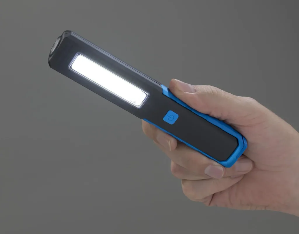 Arbeitsleuchte mit Stirnband, COB LEDs, 1W + 3W