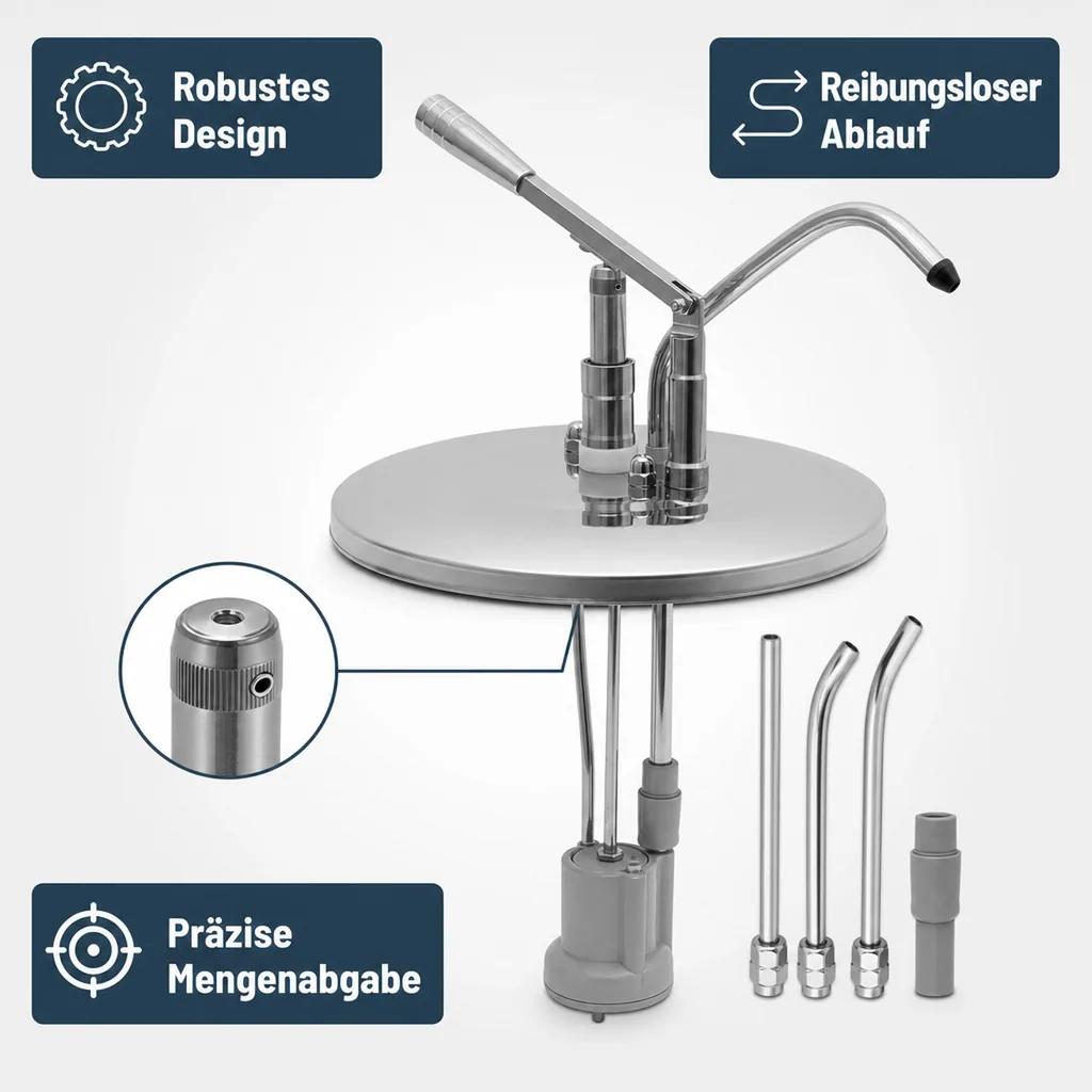 Saro Saucenspender, Soßenspender - PD 009 Aufsatz, für 8-10L Eimer