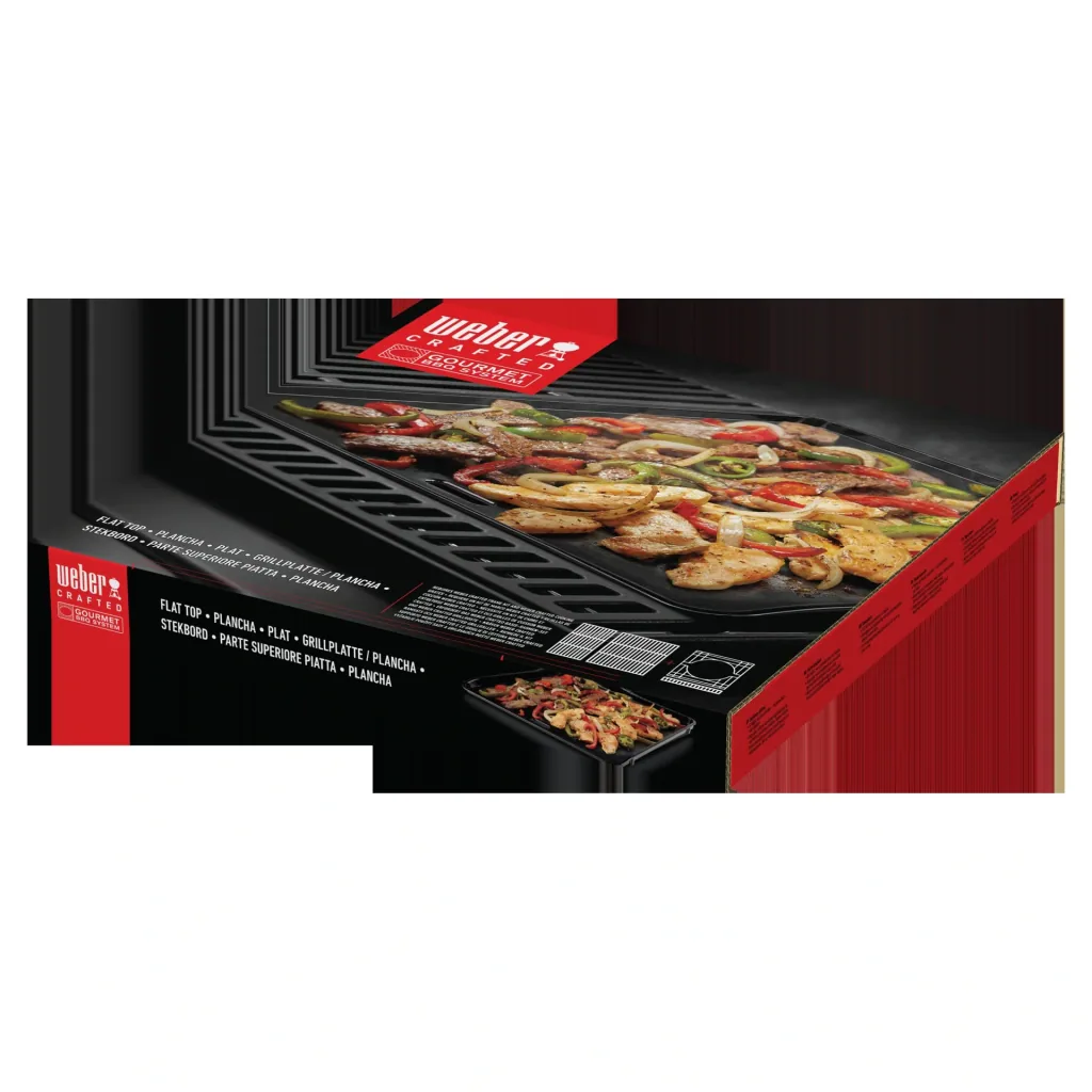 CRAFTED Grillplatte/Plancha - Gourmet BBQ System