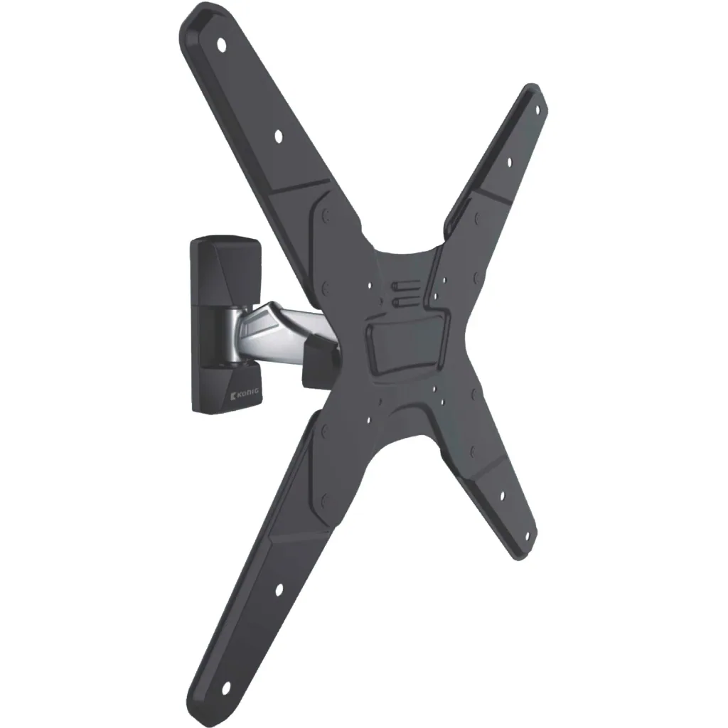 TV-Wandhalterung vollbeweglich 26 - 42 " 30 kg Silber/Schwarz