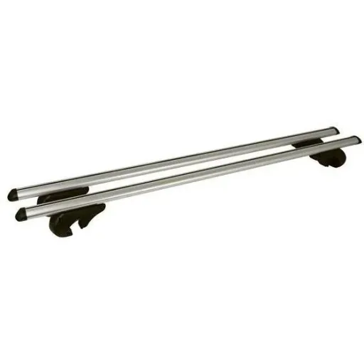 BeQu Universal Aluminium Dachträger Set für Fahrzeuge mit offenem Geländer