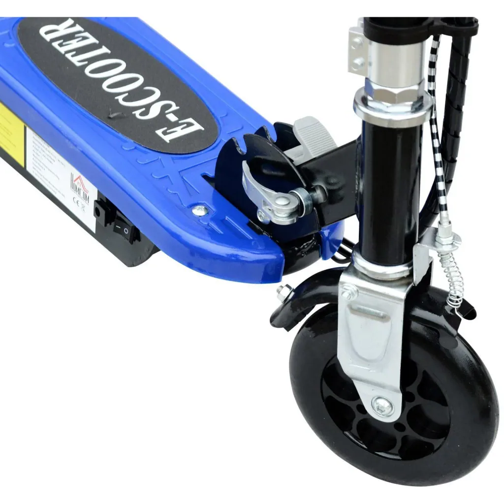 E-Scooter Kinderroller Cityroller 120W klappbar Blau