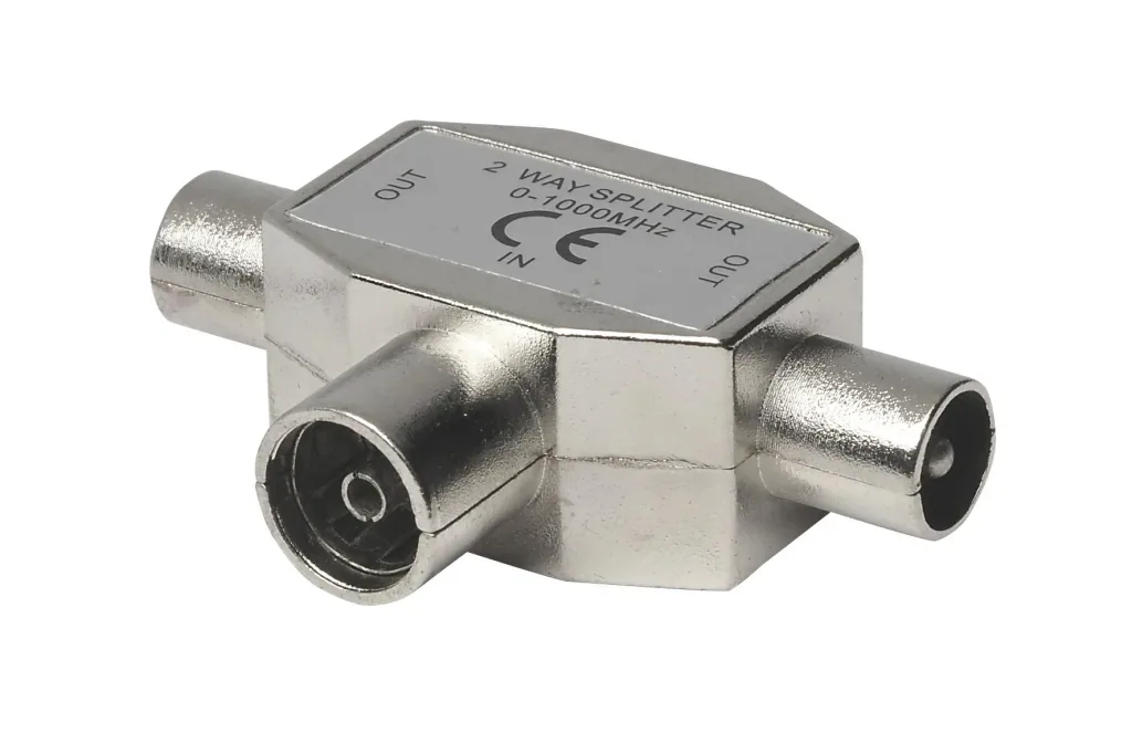 TV-Antennenverteiler für 2 Geräte