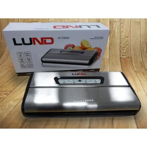 Vakuumverpackungsmaschine - 175W - 34x15x6cm mit 100 Vakuumbeuteln