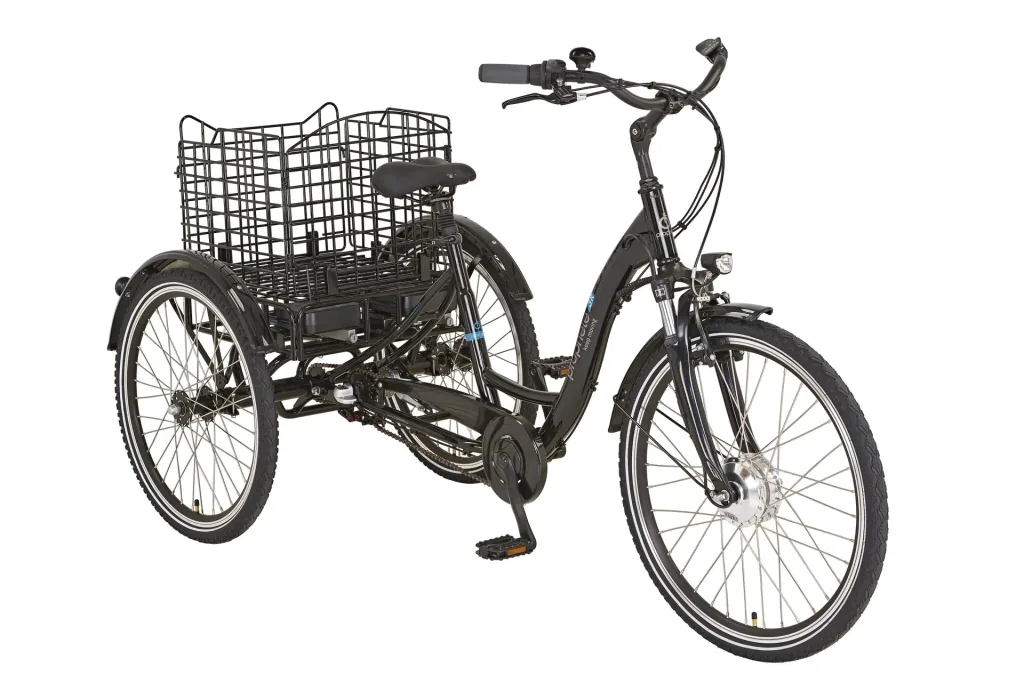 CARGO 3R 23.ESL.10 E-Bike 24"/26" BLAUPUNKT VR-Motor Unisex Dreirad 26/24": Rahmengröße 46cm