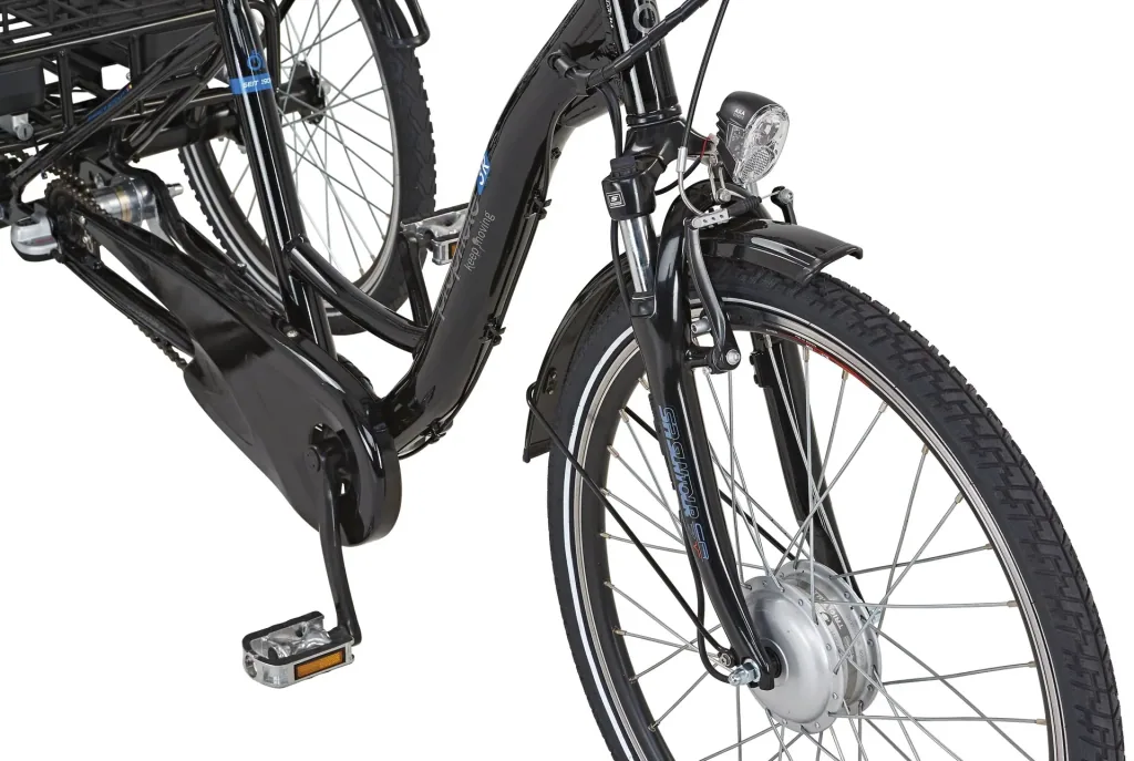 CARGO 3R 23.ESL.10 E-Bike 24"/26" BLAUPUNKT VR-Motor Unisex Dreirad 26/24": Rahmengröße 46cm