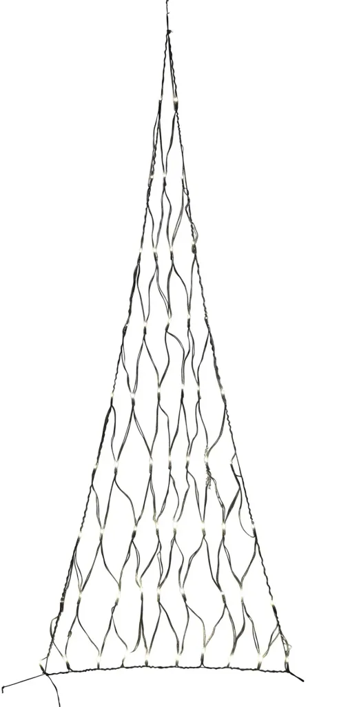 LED-Lichternetz Dreieck, 55 ww LED