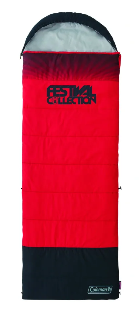 Festival Collection Single Schlafsack, geruchshemmenden Anti-Odour Technologie, Füllung: 1x 200 g/m² Coletherm