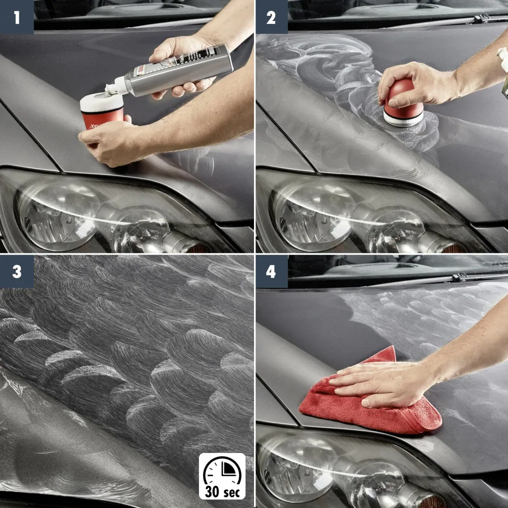 Polish + Wax Color silber/grau 500 ml