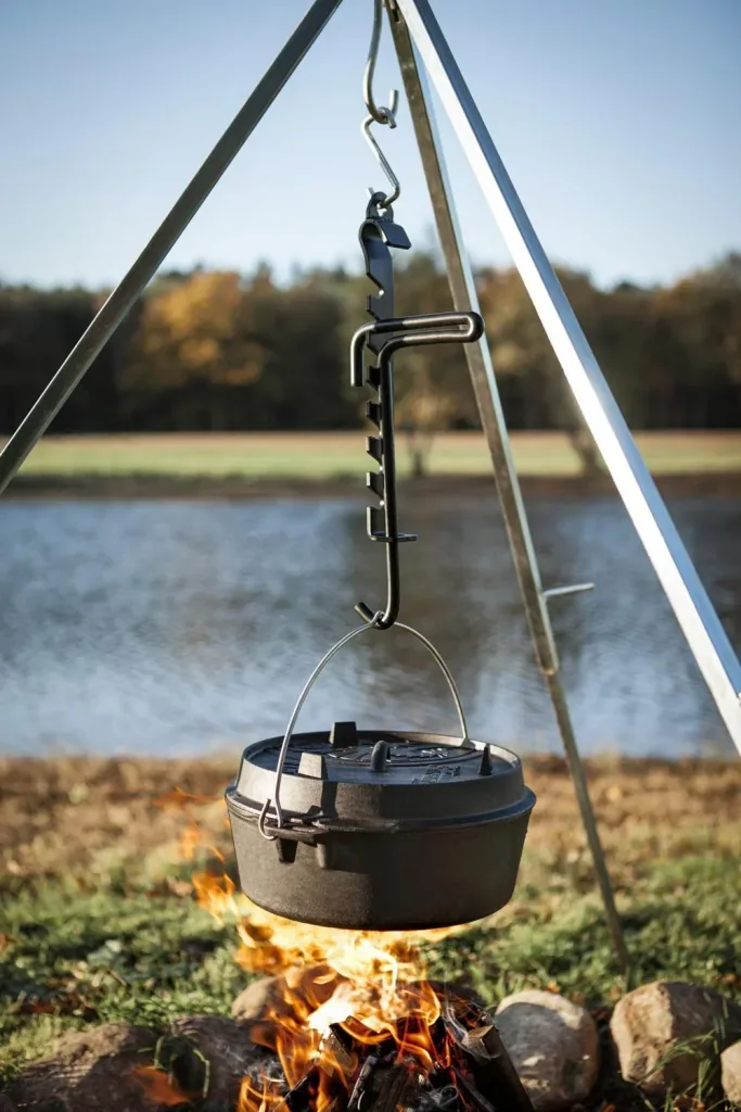 Feuertopf (6qt) planer Boden (ohne Füße)