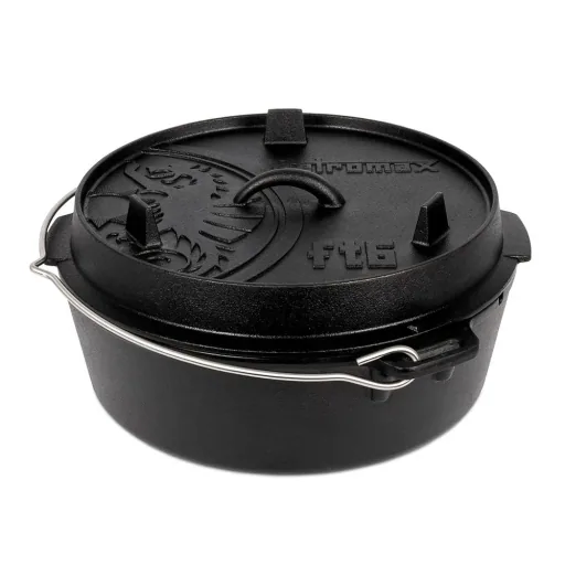 Feuertopf (6qt) planer Boden (ohne Füße)