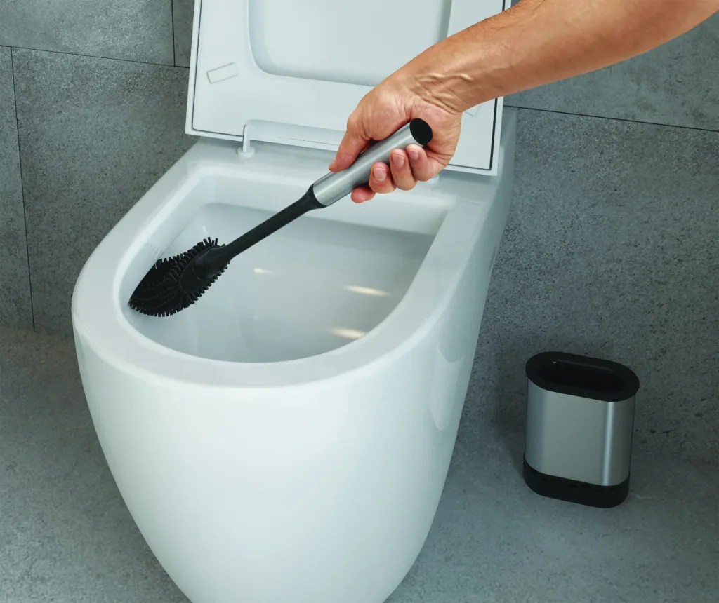Cleany WC-Bürste flach Inox