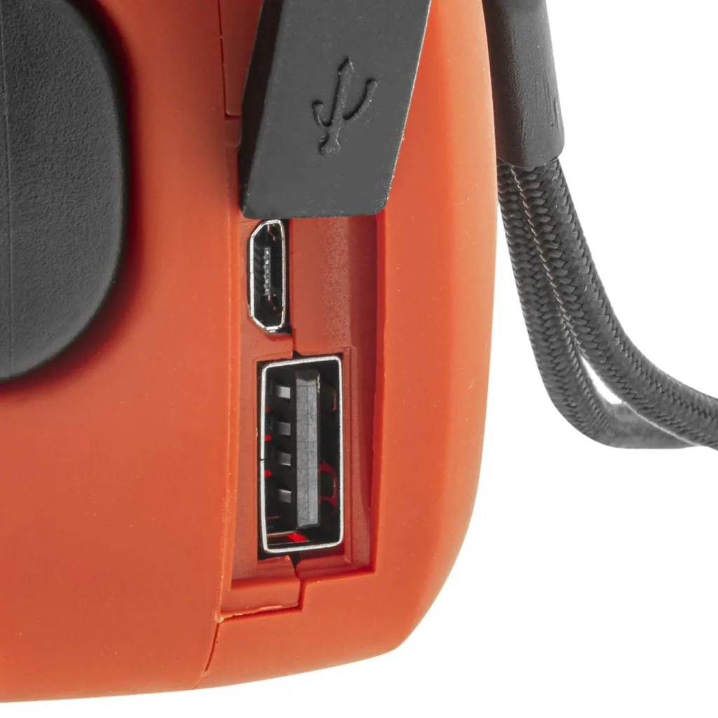 Tragbares Solar Kurbel Radio mit Taschenlicht, Powerbankfunktion