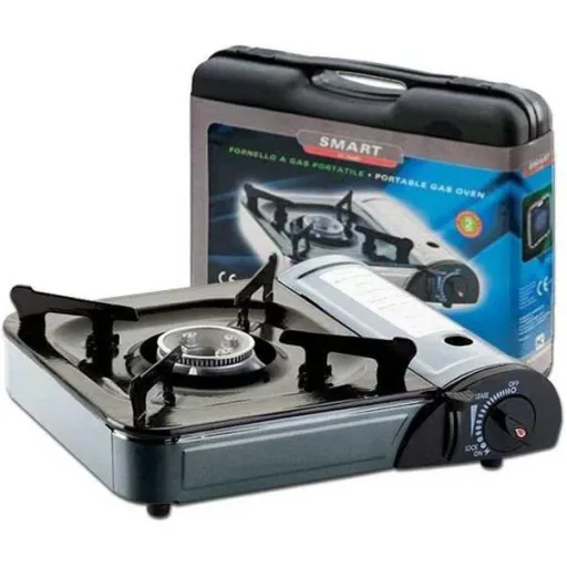 Tragbarer 1-Brenner Gas Xtra Smart Cooker - inklusive vier Gasflaschen
