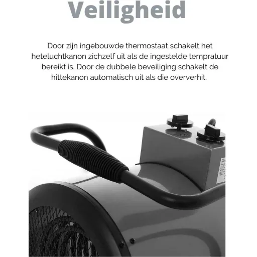 Heißluftpistole / Heizgerät - Elektrisch - 65330EL - 50Hz - 230V