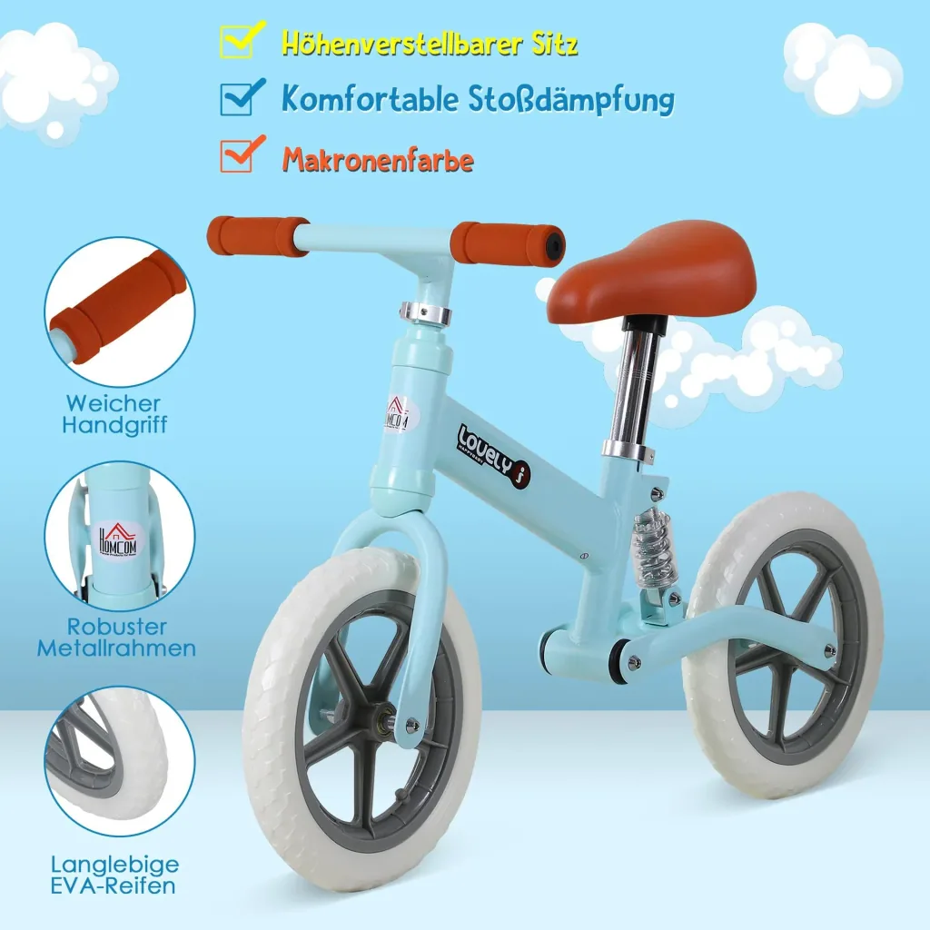 Kinder Laufrad mit Stoßdämpfer