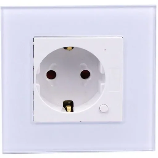 Smarthome VT-5134 WiFi-Wandsteckdose - weiß - 10A - 2200W - Funktioniert mit Amazon Alexa und Google Home Assistant