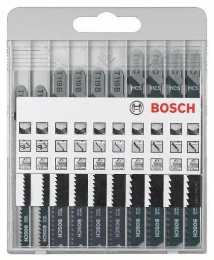Stichsägeblatt-Set "X-Pro Line Basic for Wood", 10-teilig